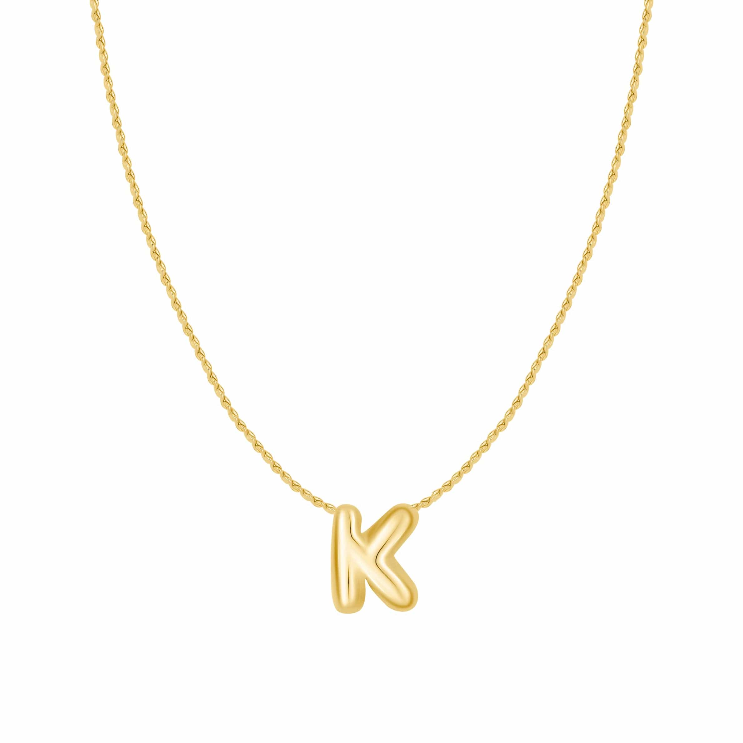Bohomoon Stainless Steel All About Me Initial Necklace