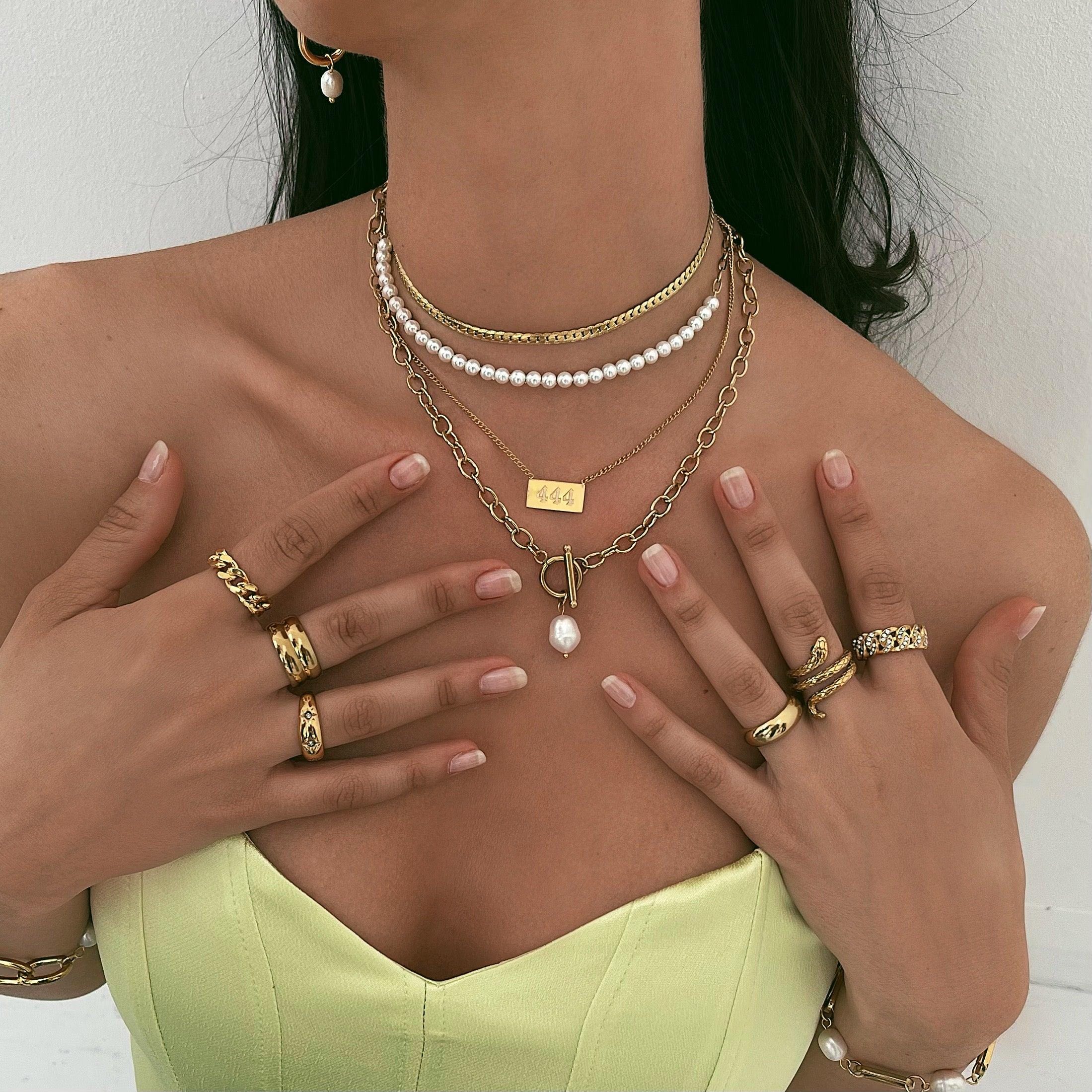 Bora Bora Pearl TBar Necklace