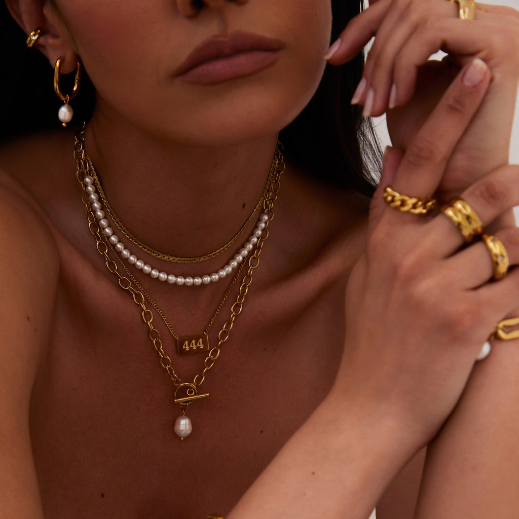 Bora Bora Pearl TBar Necklace