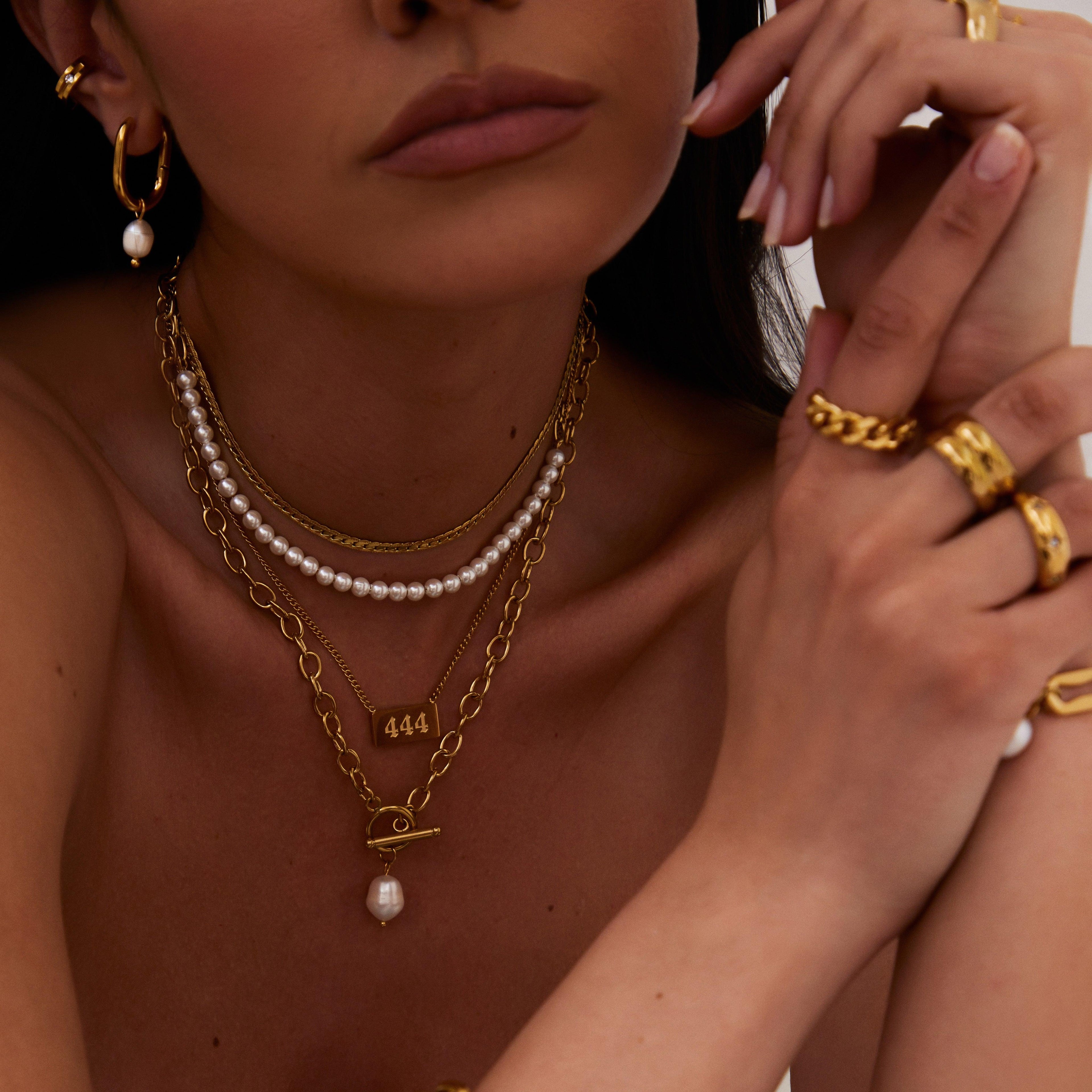 Bora Bora Pearl TBar Necklace