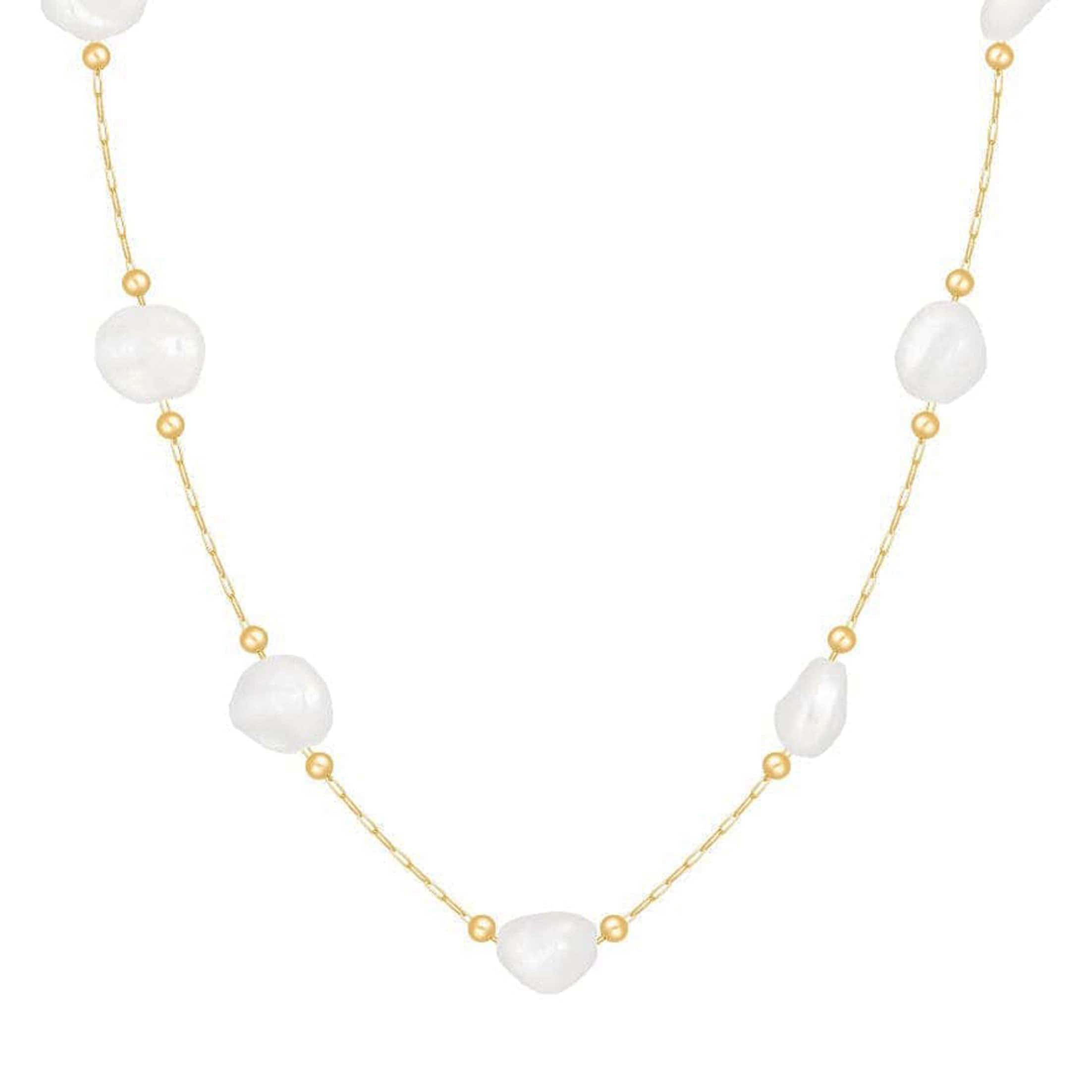 Bohomoon Stainless Steel Elina Pearl Choker