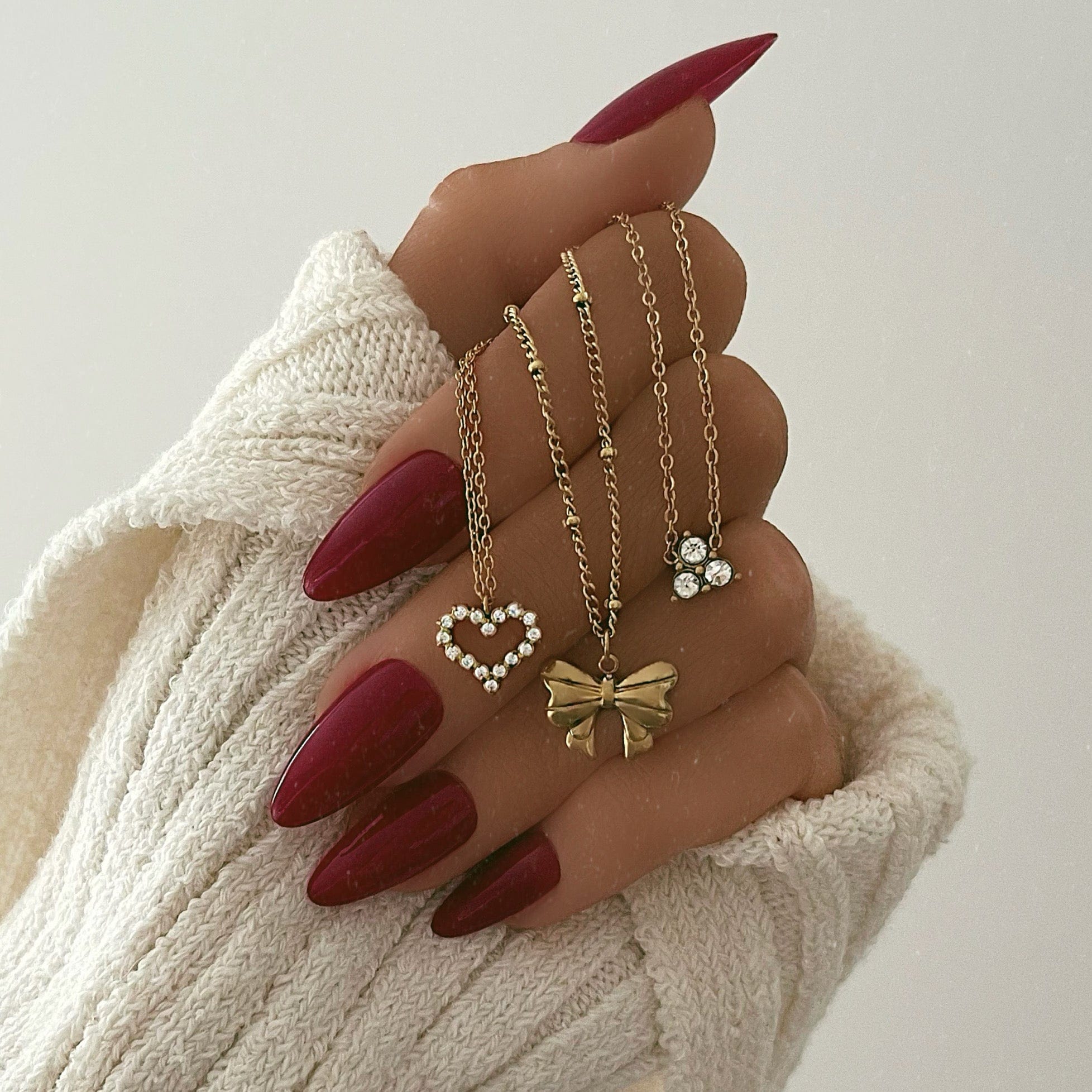 Emma Bow Necklace