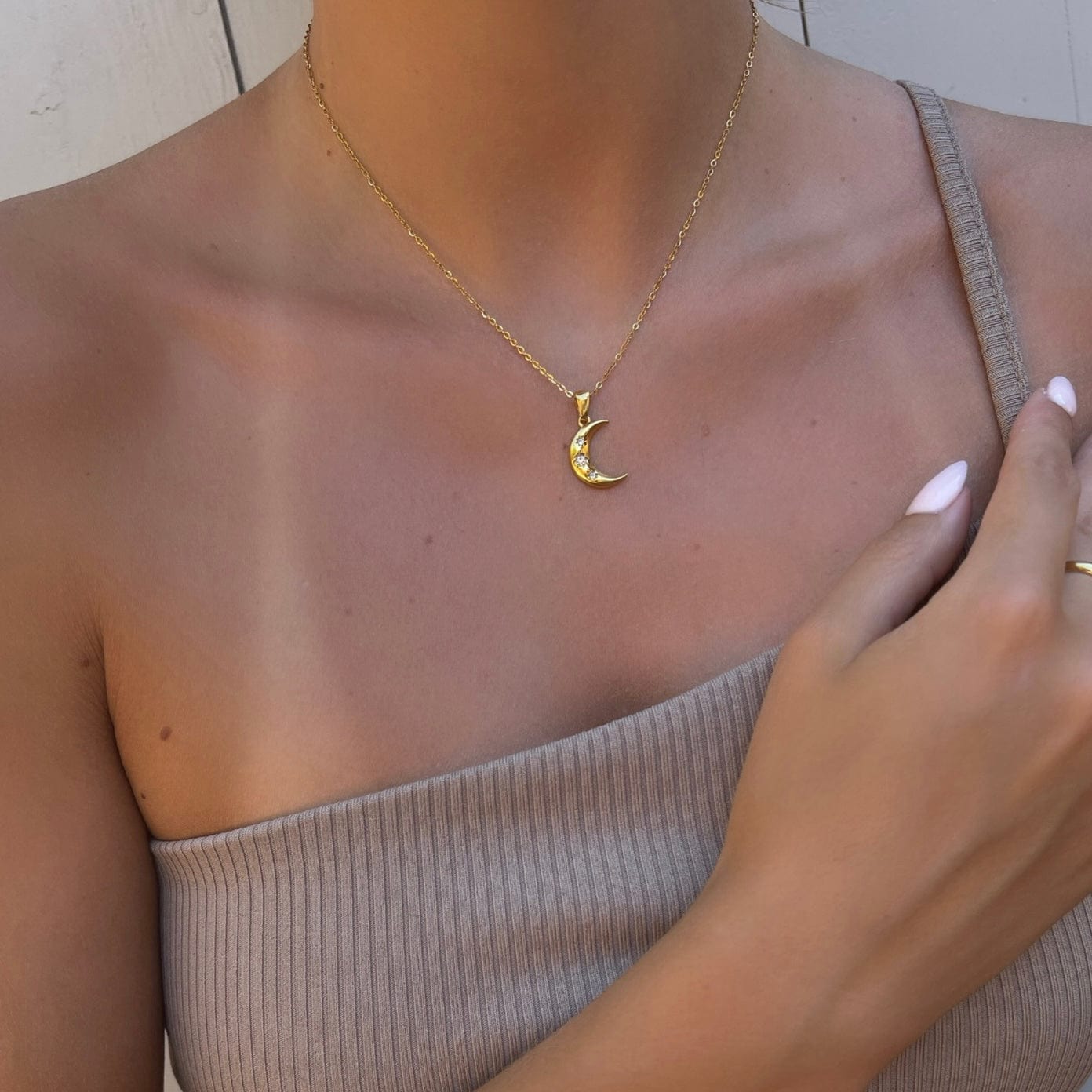Half Moon Necklace