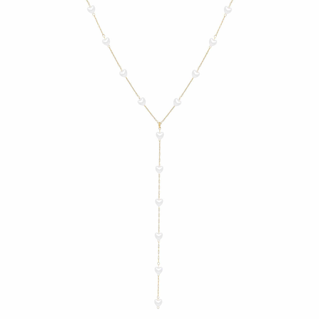 Bohomoon Stainless Steel Holiday Romance Lariat Necklace