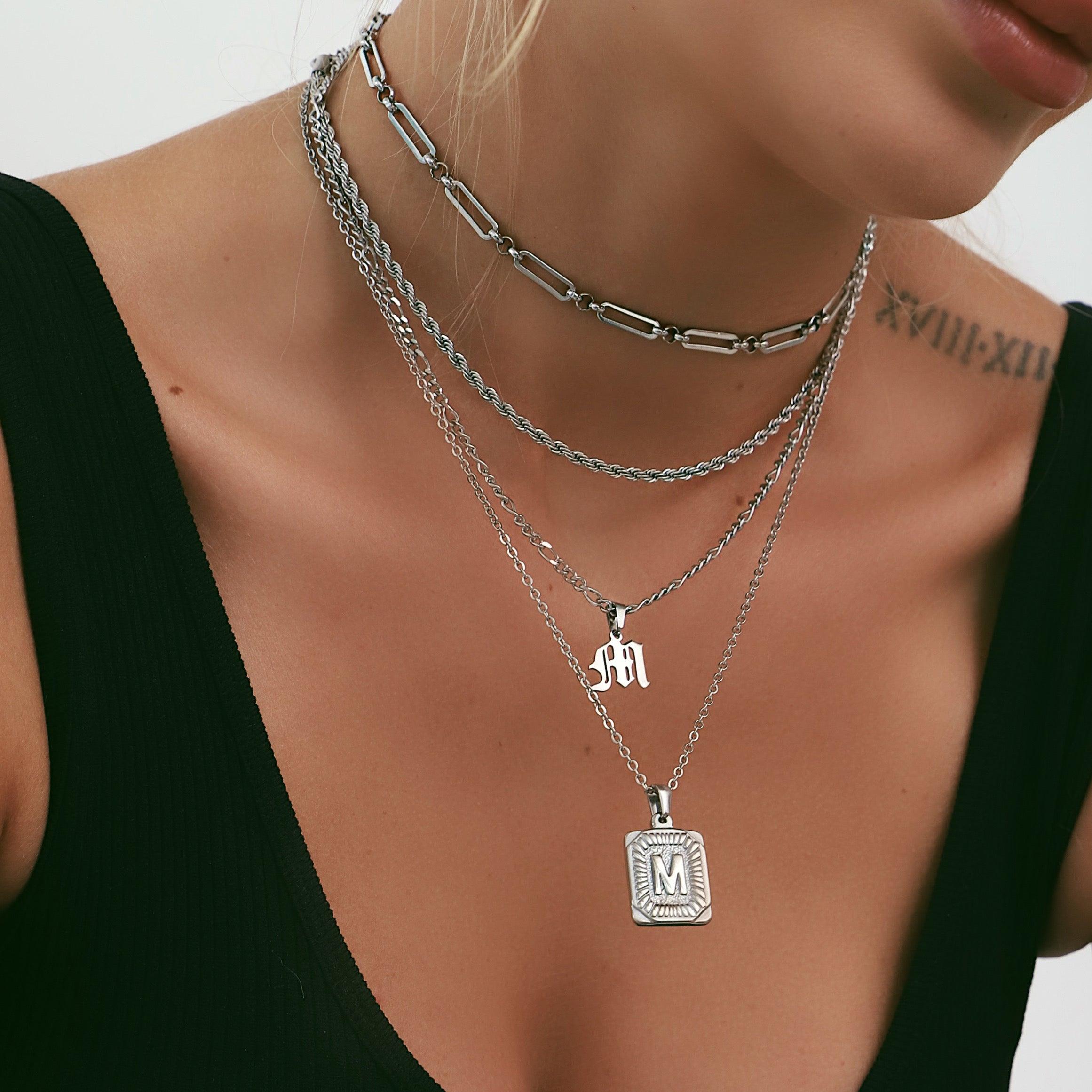Ivy Initial Necklace