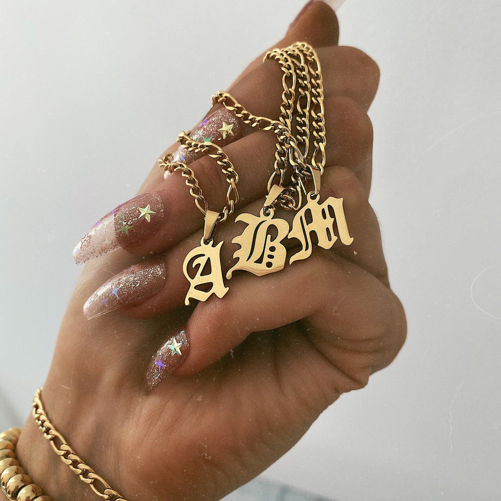 Ivy Initial Necklace