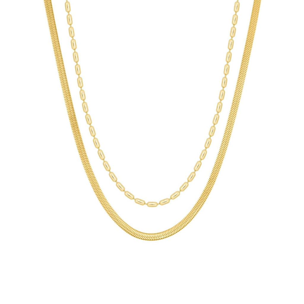 Bohomoon Stainless Steel Jovi Layered Necklace