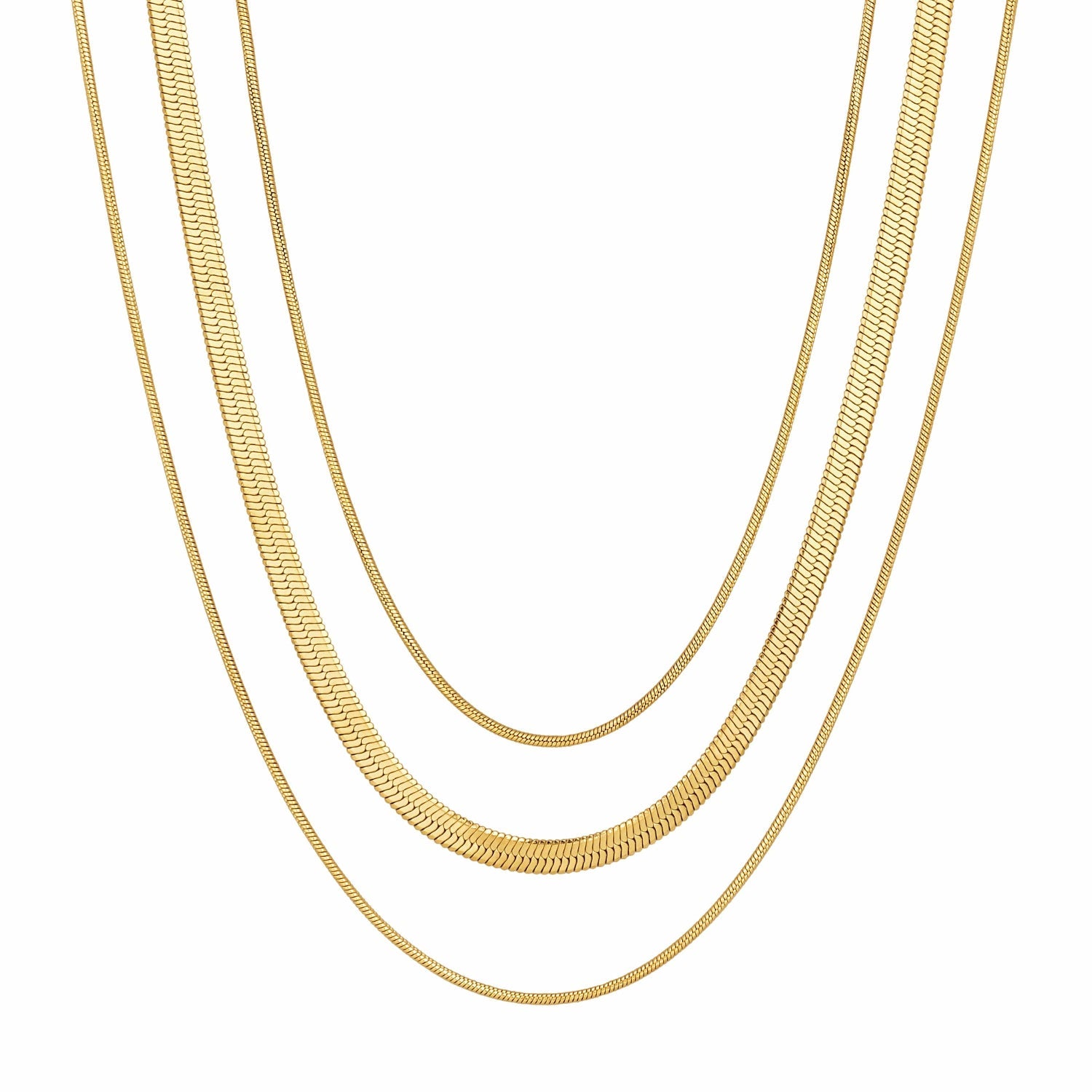 Bohomoon Stainless Steel Kiana Layered Necklace
