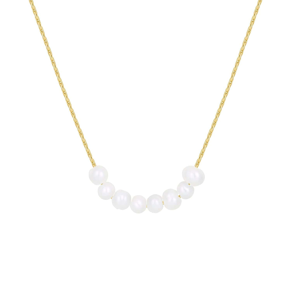 Bohomoon Stainless Steel Aruba Pearl Necklace