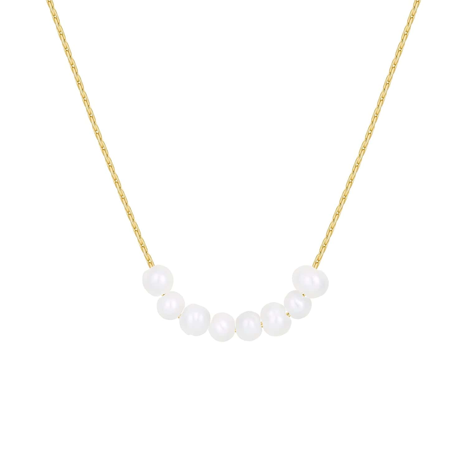 Bohomoon Stainless Steel Aruba Pearl Necklace