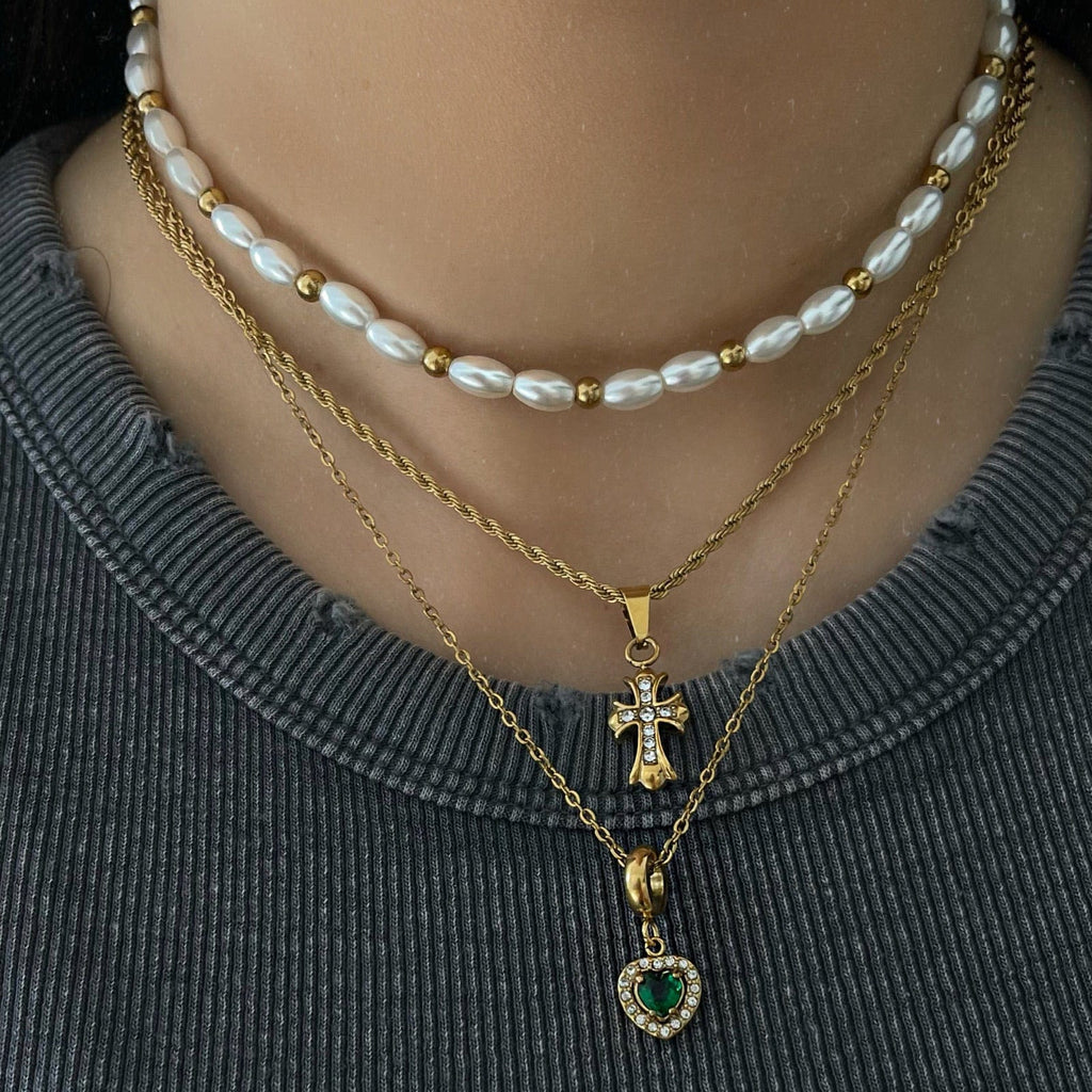 Lillie Cross Necklace