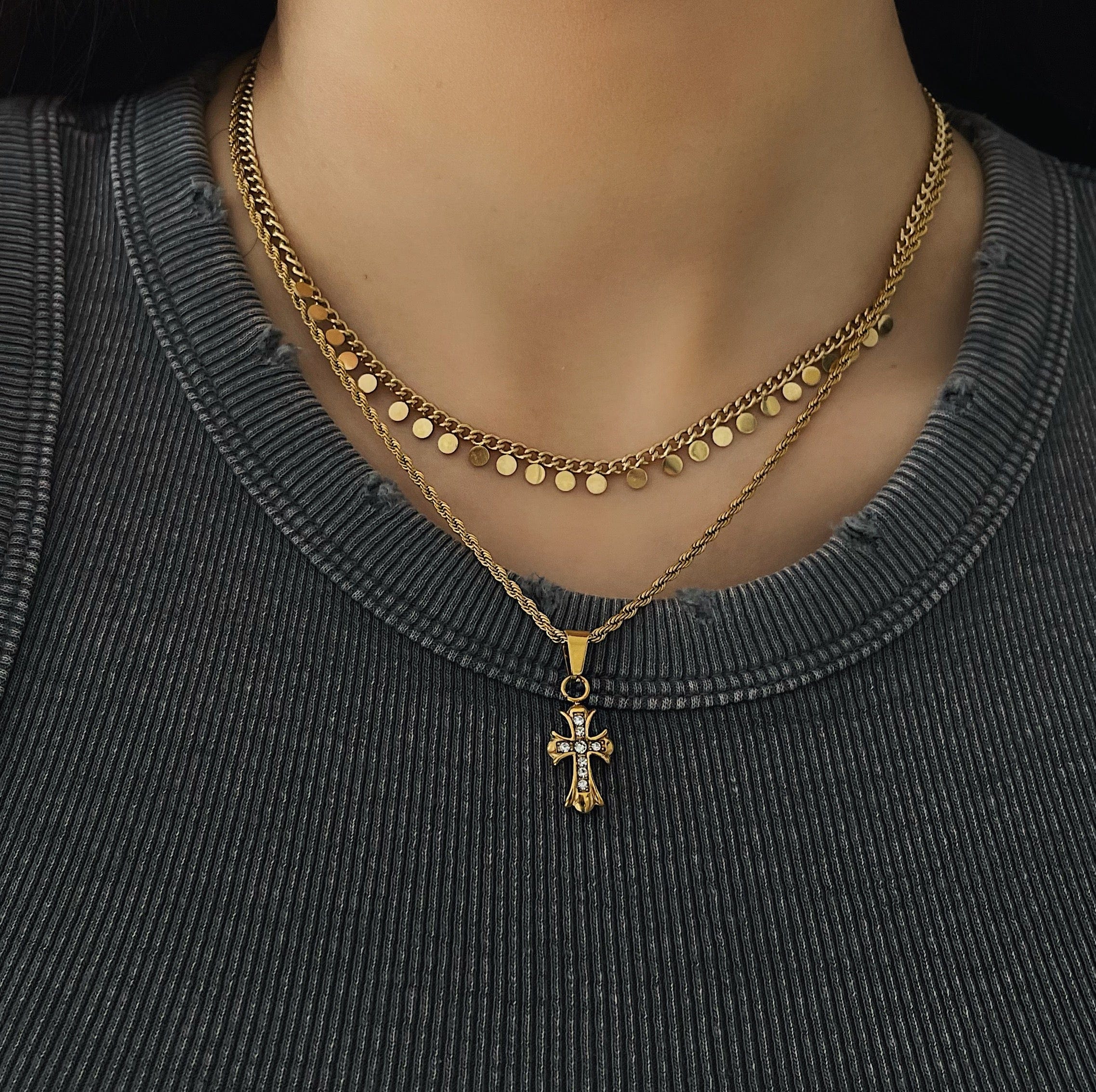 Lillie Cross Necklace