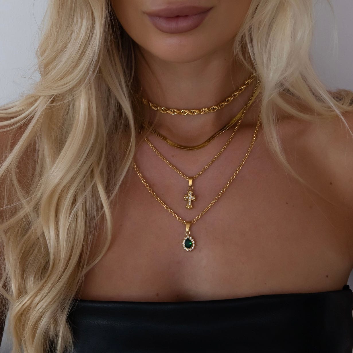 Lillie Cross Necklace