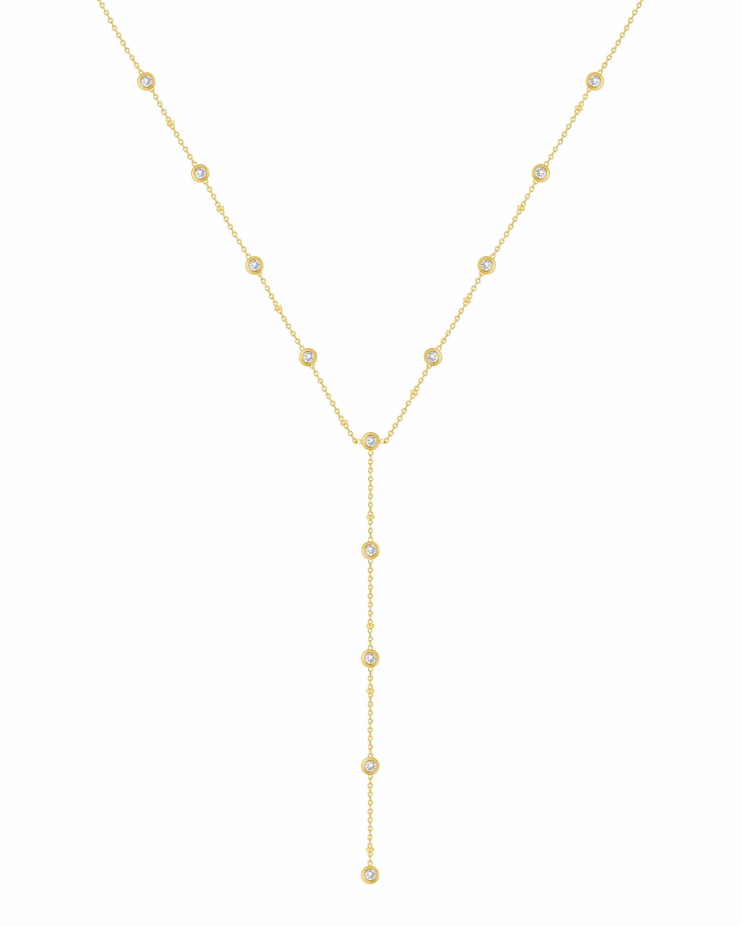 Bohomoon Stainless Steel Marseille Lariat Necklace