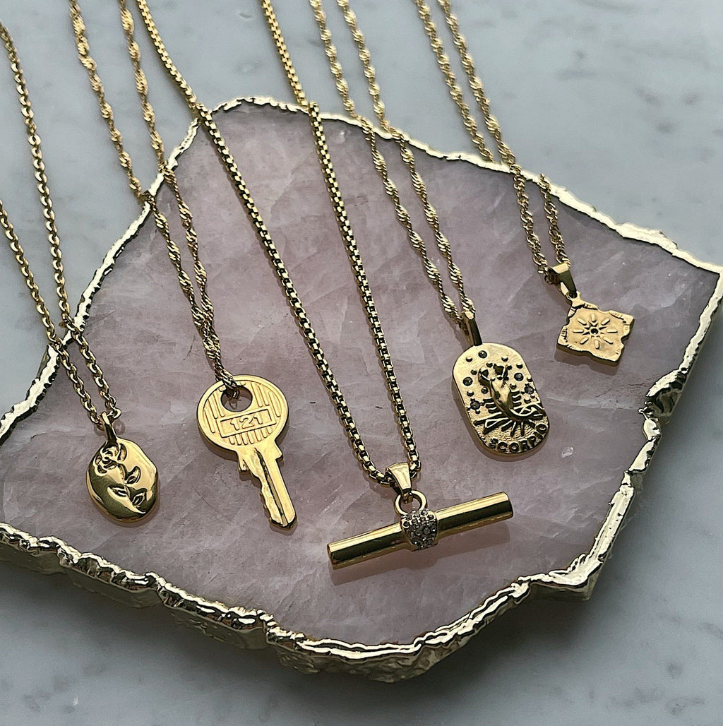 Octavia Tbar Necklace
