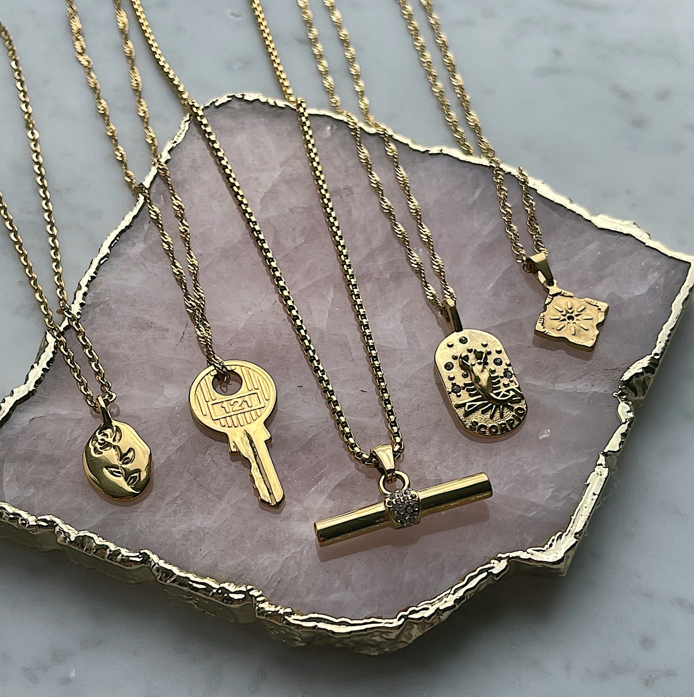 Octavia Tbar Necklace