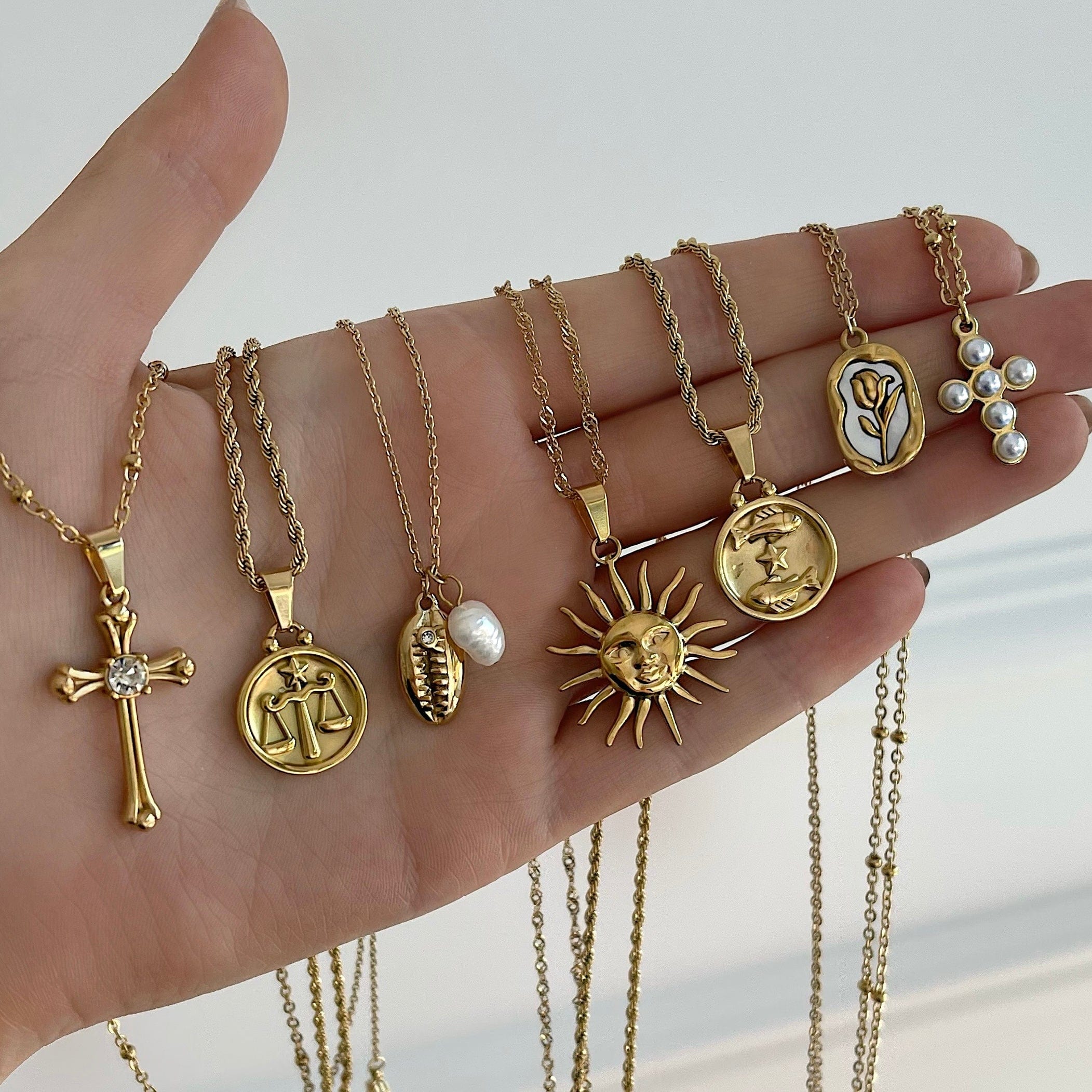 Seraphina Cross Necklace