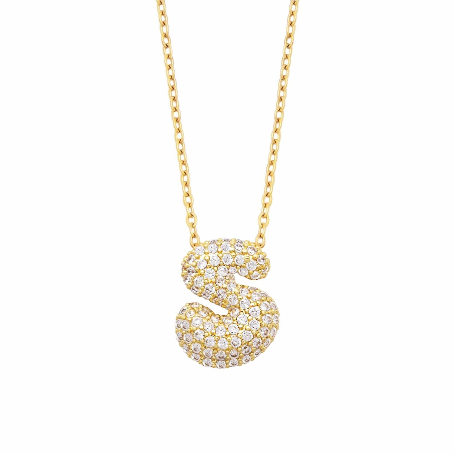 Bohomoon Stainless Steel Starry Night Initial Necklace