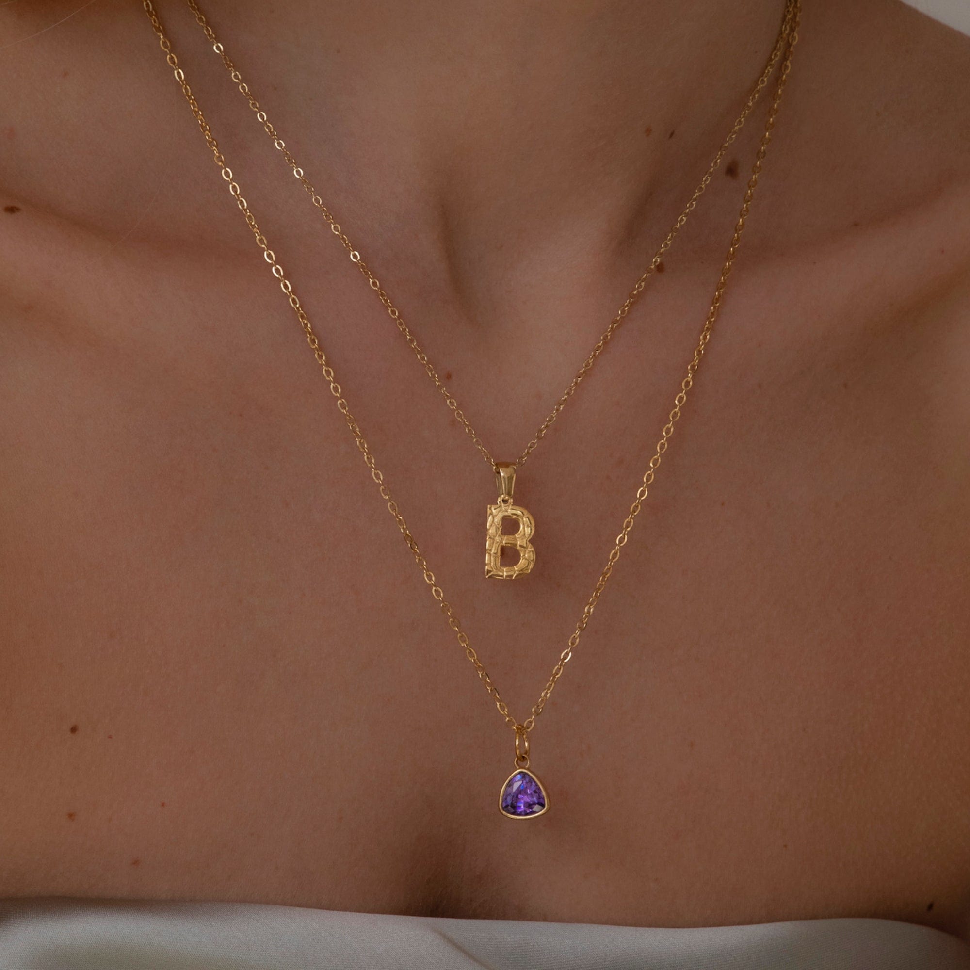 Trio Birthstone Necklace