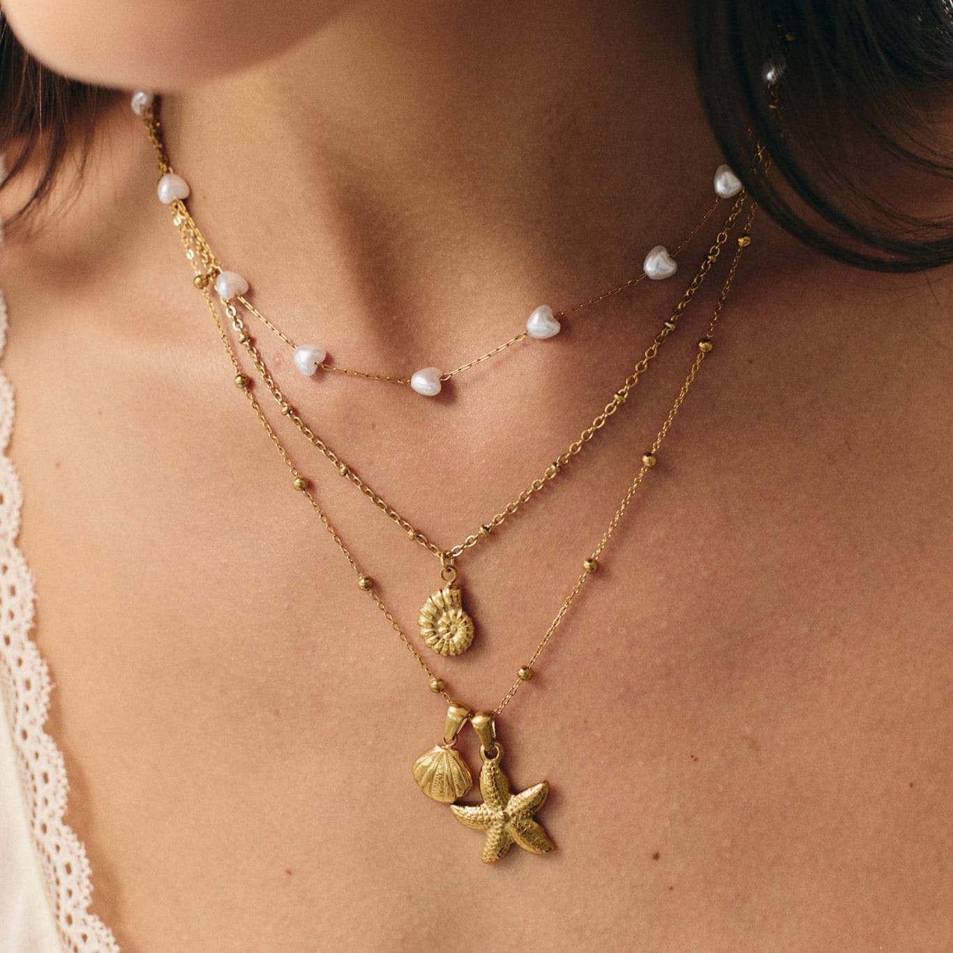 Holiday Romance Pearl Choker