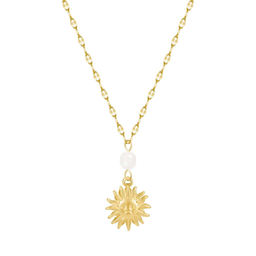 Bohomoon Stainless Steel Noelle Sun Necklace